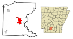 Camden im Bundesstaat Arkansas