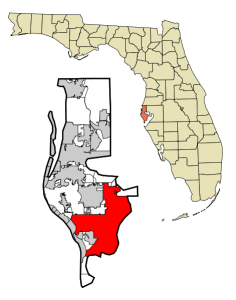 St. Petersburg im Bundesstaat Florida