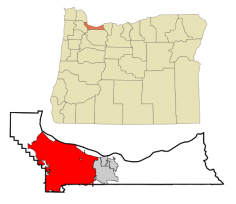 Portland im Bundesstaat Oregon